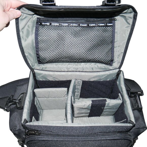 Canon Digital Gadget Bag DSLR EOS Rebel Travel Carry Case With Shoulder Strap - Picture 4 of 12